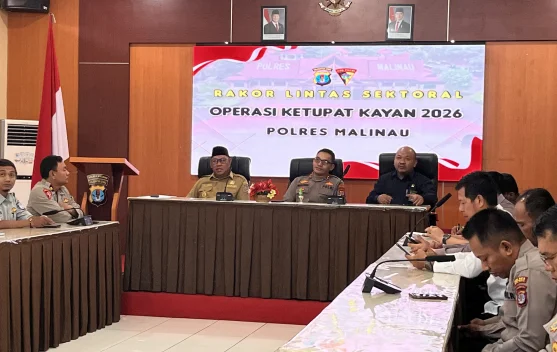 Polres Malinau Siagakan Enam Pos Pengamanan Operasi Ketupat
