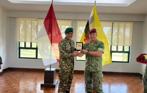 Batalyon Yonif Khusus 614/RJP Wakili Indonesia Latihan Bersama di Brunei