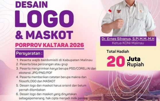 KONI Malinau Sayembarakan Logo dan Maskot Porprov II Kaltara
