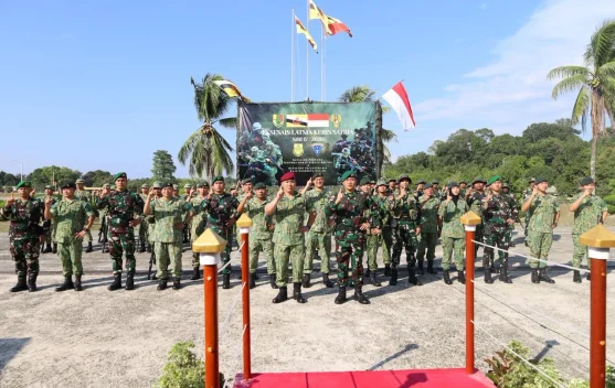 Yonif 614 Malinau Latihan Bersama Tentara Brunei