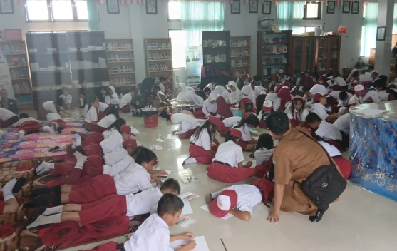 Dispusip: Lomba Gambar Upaya Kembalikan Minat Baca di tengah Pesatnya Iptek