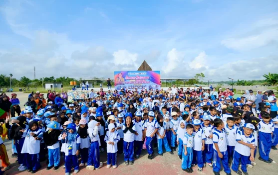 Bunda PAUD Malinau Ajak Anak TK dan PAUD Belajar Ceria Peringati Hardiknas