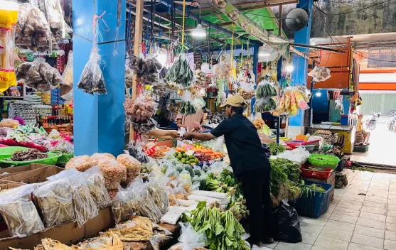 Harga Enam Komoditas Pangan di Pasar Induk Malinau Turun