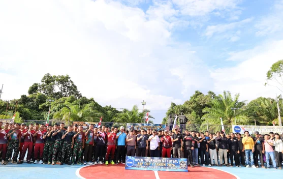 Wakil Bupati Malinau Buka Turnamen Futsal RJP Cup I