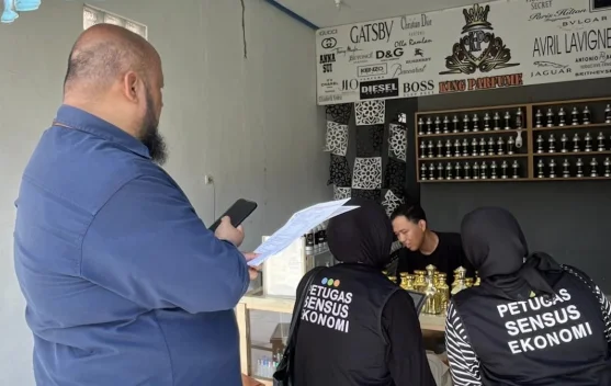 Puluhan Petugas Sensus Ekonomi Mulai Data Aktivitas Usaha di Malinau