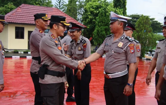Puluhan Anggota Polres Malinau Naik Pangkat di HUT Bhayangkara