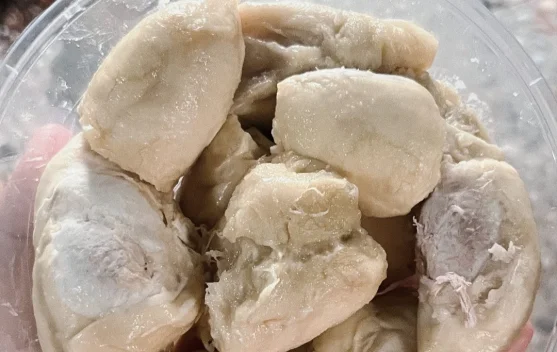 Durian Kupas Laris Manis di Malinau, Pedagang Raup Rezeki Berlimpah