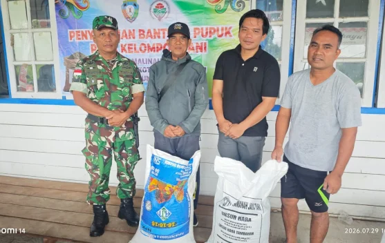 Malinau Hulu Salurkan 170 Sak Pupuk, Dukung Produktivitas Tani