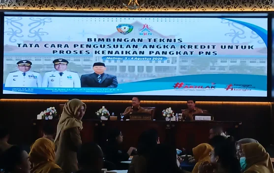 Ratusan Pegawai Ikut Bimtek Pengisian Angka Kredit Kenaikan Pangkat PNS 2026