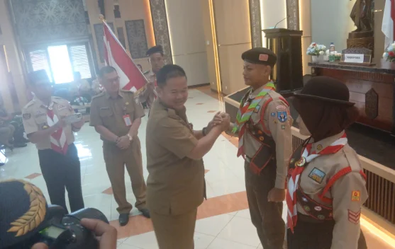 Pesan Sekda Malinau untuk 16 Pramuka: Jangan Jadi Katak dalam Tempurung