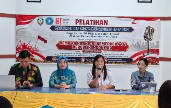 Malinau Utara Perkuat SDM Desa lewat Pelatihan Public Speaking