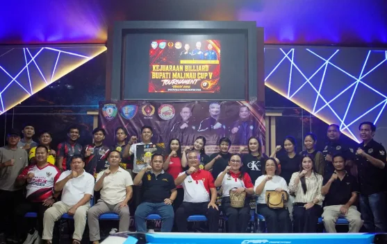 Kejuaraan Biliar BMC Sukses, Bupati Malinau Bidik Turnamen Berskala Nasional
