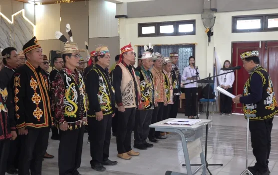 PDKU Cabang Malinau Dilantik, Wabup Harapkan Perkuat Persaudaraan Warga Dayak
