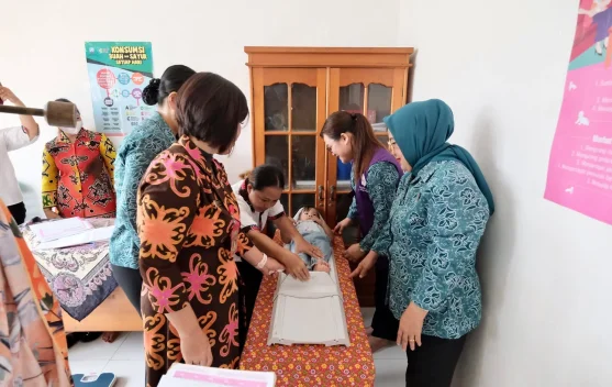 TP PKK Malinau Sosialisasikan PHBS di Desa Lidung Kemenci
