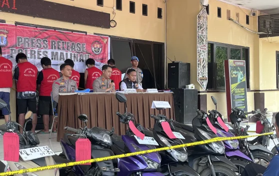 Tersangka Curanmor 11 TKP di Malinau Positif Narkotika
