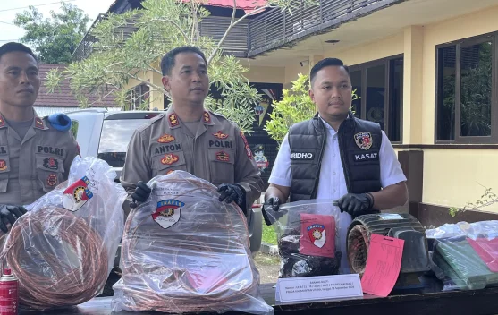 Polisi Ciduk Komplotan Pelaku Curat di Malinau, Sebulan Beraksi di Tiga TKP