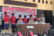 Polisi Ungkap Jaringan Curanmor di Malinau, Enam Tersangka Diamankan
