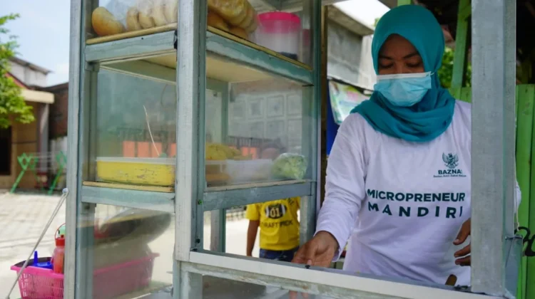 Baznas Microfinance Desa Bantu UMKM tanpa Bunga