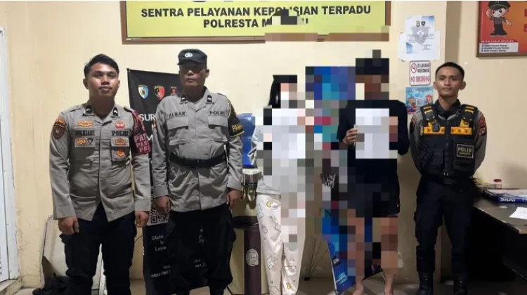 Pasangan Bukan Pasutri di Mamuju Diamankan Tim Patmor