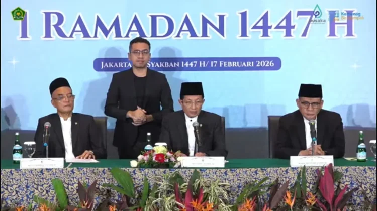 Pemerintah Tetapkan Awal Ramadan 1447 H pada 19 Februari 2026
