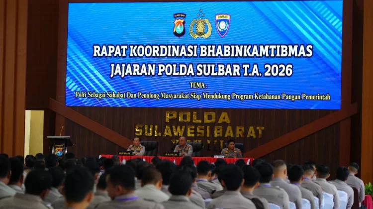 Kapolda Sulbar Percayakan Keamanan kepada Bhabinkamtibmas