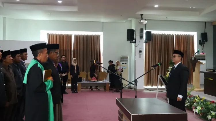 Pelantikan Eselon II, Bupati Mateng : Hasil Asesmen LAN
