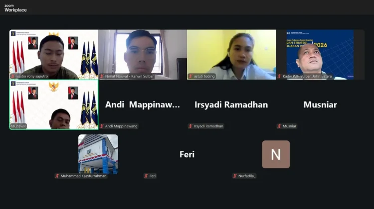 Kemenkum Sulbar Evaluasi Regulasi Terkait Isu Stunting dan Sampah