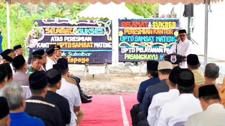 Gubernur Sulbar :  Pajak Kendaraan Sumber PAD Pembangunan