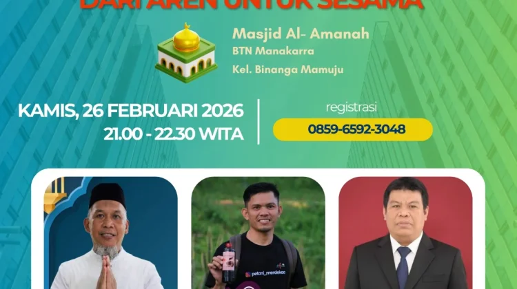 Salat Tarawih di Masjid Al-Amanah, Selain Dapat Pahala juga Menambah Ilmu Wirausaha