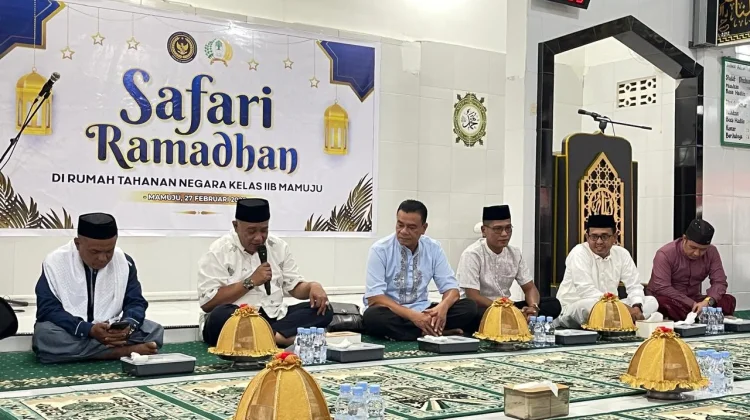 Kakanwil Ditjenpas Sulbar Tekankan Pembinaan Humanis saat Buka Bersama WBP