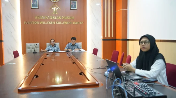Kanwil Kemenkum Sulbar Dapatkan Apresiasi Atas Penyelesaian Temuan Audit BMN