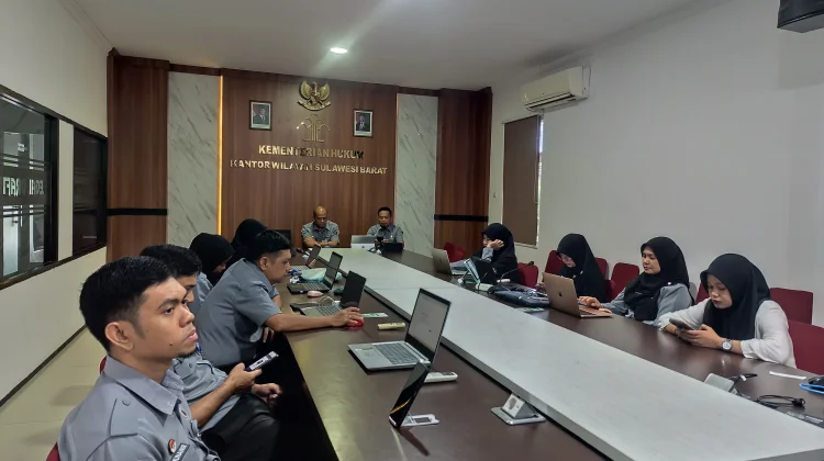 Kemenkum Sulbar Matangkan Harmonisasi Ranperkada Pasangkayu–Majene