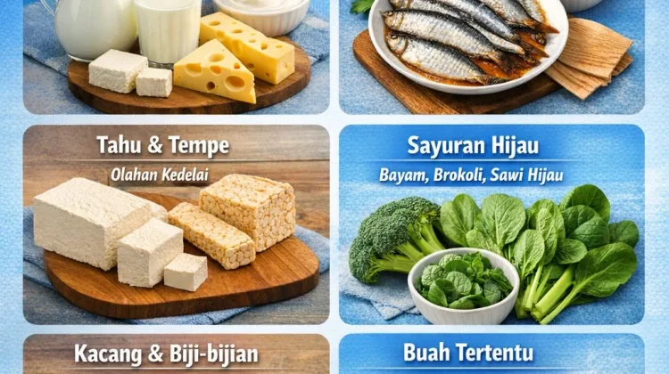Makanan Tinggi Kalsium yang Mudah Ditemukan Sehari-hari