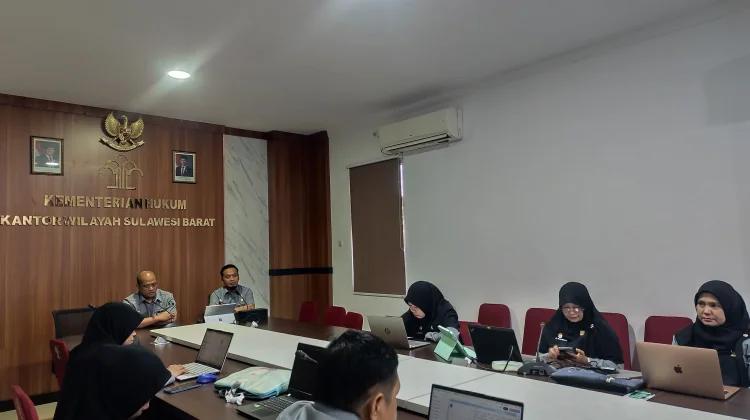 Kemenkum Sulbar Matangkan Harmonisasi Empat Ranperkada