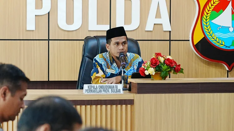 Terima Rapor Penilaian Ombudsman, Polda Sulbar Komitmen Tingkatkan Pelayanan