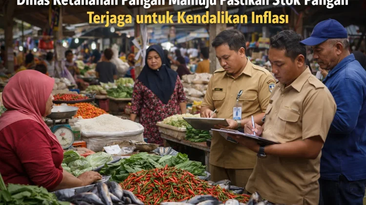Dinas  Pangan Mamuju Pastikan Stok Pangan Terjaga untuk Kendalikan Inflasi