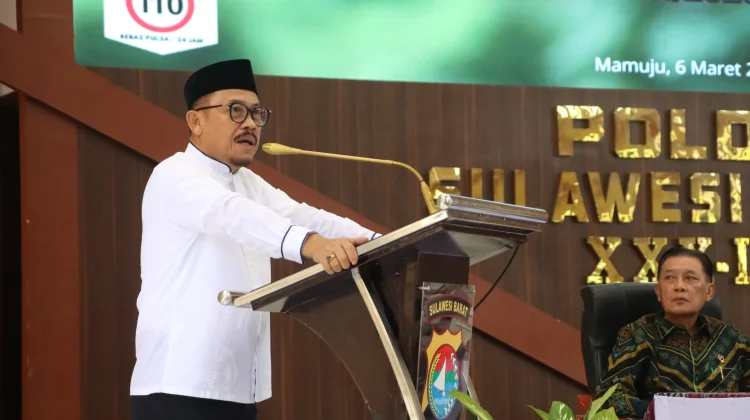 Rakor Linsek OPS Ketupat 2026, Gubernur Sulbar Tekankan Pembagian Tugas yang Jelas
