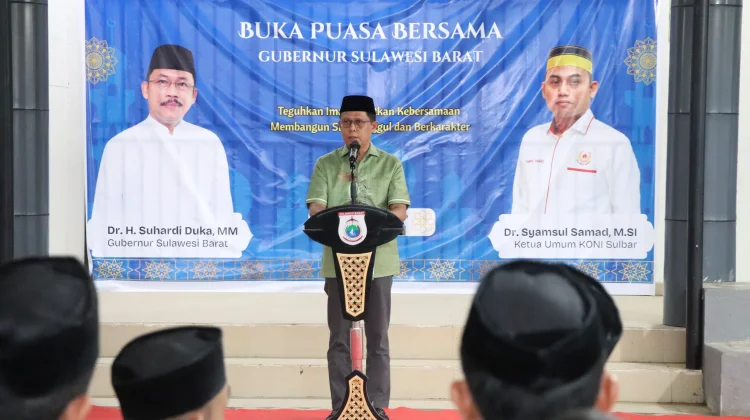 Gelar Buka Puasa Bersama, Sekda Sulbar Apresiasi Sinergi antara KONI dan Pemprov