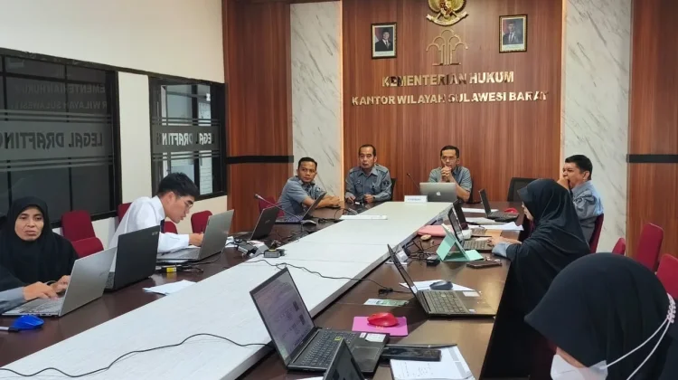 Hadiri Anev, Kakanwil Kemenkum Sulbar Tegaskan Dukung Program Kementerian Hukum