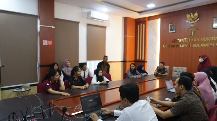 Kemenkum Sulbar Ikuti Pelepasan Mudik Bersama Idul Fitri 1447 H