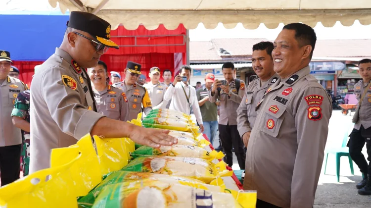 Polda Sulbar Bersama Pemerintah Gelar Pangan Murah, Jaga Stabilitas Harga