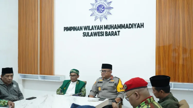 Kapolda Sulbar Silaturahmi Dengan PW Muhammadiyah, Bangun Kolaborasi