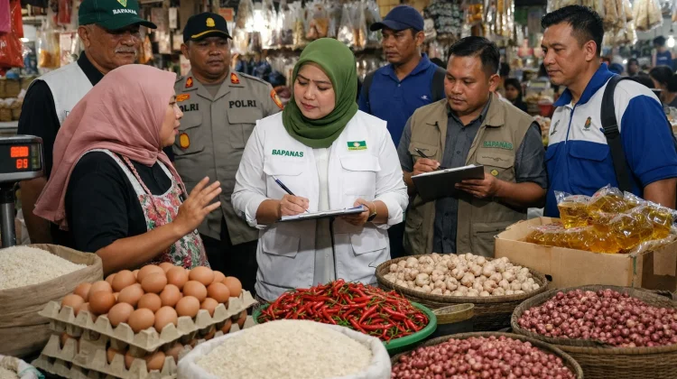 Bapanas Rutin Pantau Harga Pangan dan Ketersediaan Stok di Mamuju