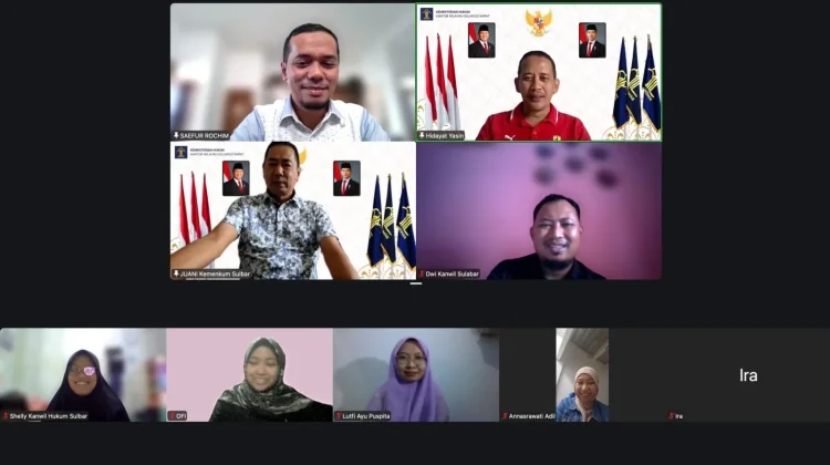 Perkuat Perlindungan Hukum, Kanwil Kemenkum Sulbar Tingkatkan Kinerja Bidang KI