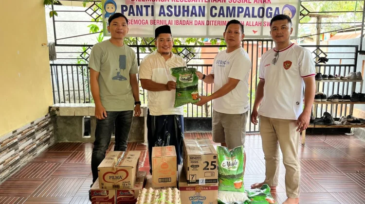 Berkah Ramadan, Jurnalis Muda Manakarra Berbagi di Panti Asuhan Campaloga