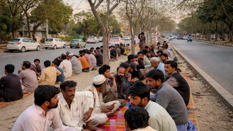Pengalaman Mahasiwa Indonesia Buka Puasa di Pinggir Jalan di Pakistan