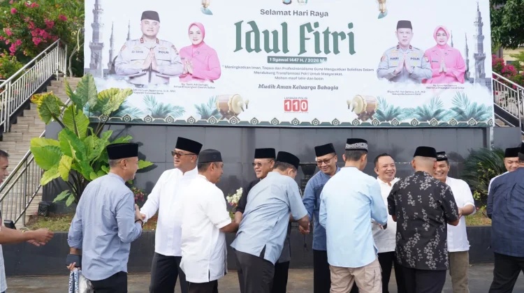 Kehangatan dan Kebersamaan Hari Raya Idul Fitri 1447 Hijriah di Polda Sulbar