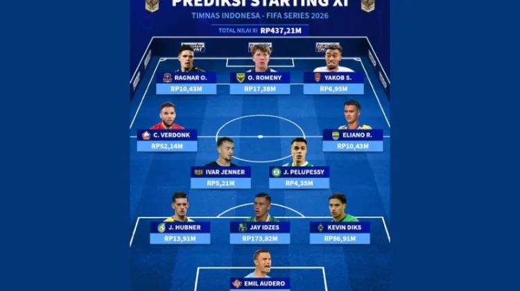 Prediksi Starting XI Timnas Indonesia FIFA Series 2026