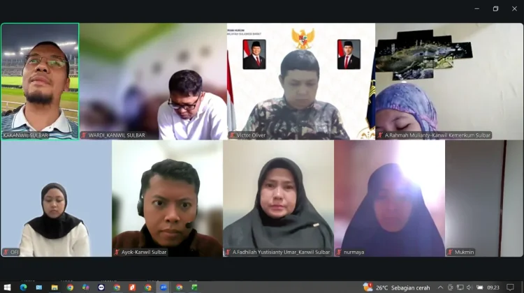 Usai Lebaran, Kanwil Kemenkum Sulbar Perkuat Kebersamaan dan Percepat Kinerja