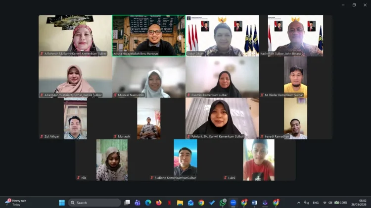 Kanwil Kemenkum Sulbar Perkuat Inovasi Rumah Harmoni